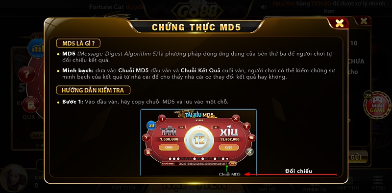 Tài Xỉu MD5